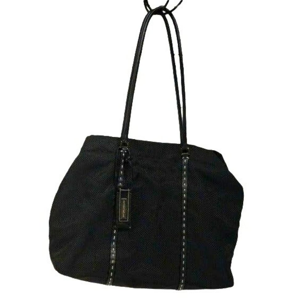 Antonio Melani Woman's Black Tote Shoulder Purse